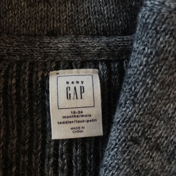 BabyGap Cotton Grandpa Cardigan - Picture 2 of 5